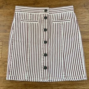 Striped Madewell skirt size 23